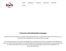 Tablet Screenshot of bwo.ch